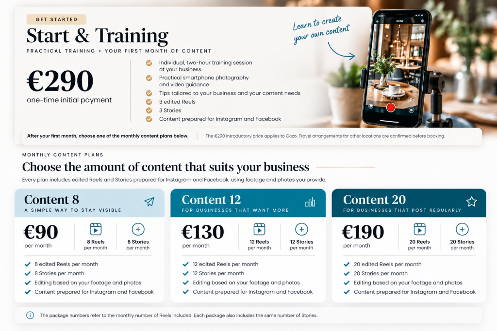 Affordable Social Media Content